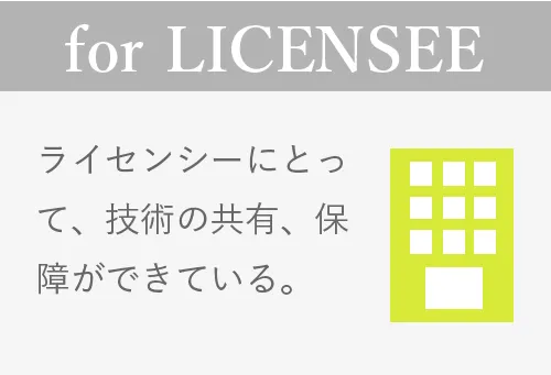 for LICENSEE